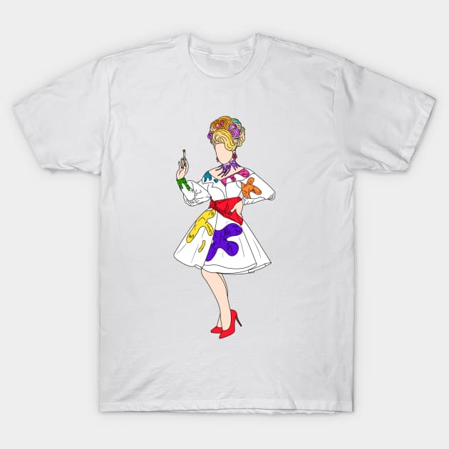 Art Simone T-Shirt by doctorbihcraft